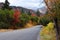 Sundance Mountain Resort. Beautiful tree fall colors.