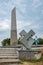 Sundial clock and pagan symbols