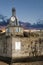 Sundial. Low tide