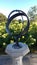 Sundial Sculpture at Huntington Gardens