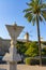 Sundial and windmill in Majorca