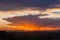 Sundown Clouds Colors Horizon Landscape