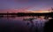 Sundown colours at Duralia lakes Penrith