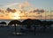 Sundown at Varadero beach, Cuba