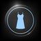 Sundress, Evening dress, combination or nightie, the silhouette. Menu item in the web design