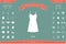 Sundress, Evening dress, combination or nightie, the silhouette. Menu item in the web design