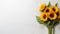 sunflower flowers background