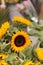 Sunflower and gerbera daisy bouquet