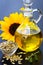 Sunflower oil bottle