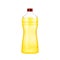 Sunflower Oil Natural Product Blank Bottle Vector