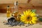 Sunflower oil and seeds