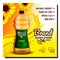 Sunflower Refined Oil Promotional Banner Vector Illustration