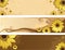 Sunflower summer positive banners