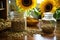 Sunflower Symphony: Nature\\\'s Palette for Health and Wellbeing AI Generated