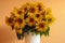 Sunflower Vase