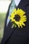 Sunflower Wedding Boutonniere