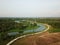 Sungai Perai near paddy field