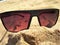 Sunglass on Beach Sand