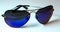 Sunglasses aviator isolete on wite bachground