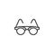 Sunglasses frame line icon