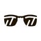 Sunglasses Icon Vector Glyph Illustration