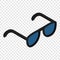 Sunglasses isometric 3d icon