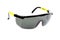 Sunglasses safety goggle on white background.