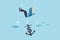 Sunk cost investment problem, cost that already been incurred and effect investing decision, psychology or money loss aversion