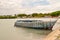 Sunk ship in the port of Jaffna