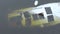 Sunken capsized boat drone footage