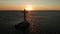 Sunken Cemetery cross in Camiguin island, Philippines.