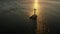 Sunken Cemetery cross in Camiguin island, Philippines.