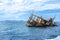 Sunken Fishing Boat off the Fijian Coast