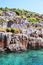 Sunken Lycian city on the Kekova island