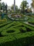 Sunken Park Clock in Mexico City