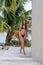 Sunkissed Serenity: A Stunning Model\'s Beach Escape in Sinanche, Yucatan, Along the Gulf of Mexico\'s Coastal Beauty