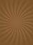 Sunlight abstract background. Chocolate brown color burst background. Retro vector illustration
