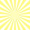 Sunlight abstract background. Powder yellow color burst background.