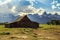 Sunlight on the Barn, Grand Teton National Park