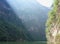 Sunlight bursts through the Sumidero Canyon in Chiapas State