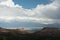 Sunlight coming through clouds over Anderson overlook and Sangre de Cristo - 4