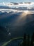 Sunlight Fades Over Camas Ridge