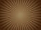 Sunlight glow horizontal background. Dark brown color burst background