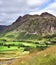 Sunlight on the Langdale Pikes