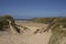 Sunlight over Dunes, Crantock Beach, on the beautiful north Cornwall coast