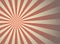 Sunlight retro grunge horizontal background. red and beige color burst background. Vector illustration. Sun beam ray background.