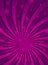 Sunlight spiral vertical background. Purple and violet color burst background with shining stars