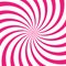 Sunlight swirl rays wide background. pink spiral burst wallpaper