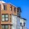 Sunlit home with a balcony in Daybreak Utah