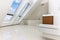 Sunlit modern bathroom of Contemporary apartment